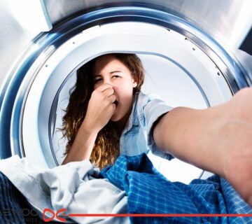 دلیل بوی بد لباسشویی سامسونگ